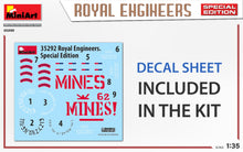 Load image into Gallery viewer, Miniart 1/35 British Royal Engineers. Special Edition 35292
