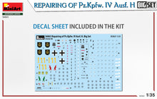 Load image into Gallery viewer, MiniArt 1/35 German Repairing Of Pz.Kpfw. IV Ausf. H. Big Set 36063