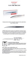 Load image into Gallery viewer, Dspiae AT-TZ02 Precision Flat Tipped Tweezer&#39;