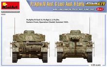 Load image into Gallery viewer, MiniArt 1/35 German Pz.Kpfw.IV Ausf. G Last/ Ausf. H Early 2 In1 Interior Kit 35333