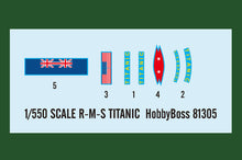 Load image into Gallery viewer, HobbyBoss 1/550 RMS Titanic 81305
