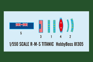 HobbyBoss 1/550 RMS Titanic 81305