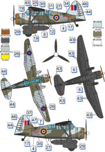 Load image into Gallery viewer, Dora Wings 1/72 British Lysander Mk.III (SD) 72023
