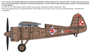 IBG 1/72 Polish PZL P.11c Fighter 72519