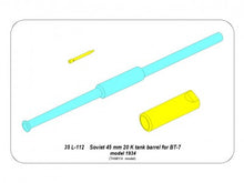 Load image into Gallery viewer, Aber 1/35 Russian 45mm Barrel For BT-7 35 L-112'