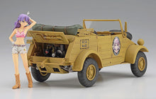 Load image into Gallery viewer, Hasegawa 1/24 Egg Girls Pkw.K1 Kubelwagen Type 82 &quot;Claire Frost&quot; W/Figure 52160