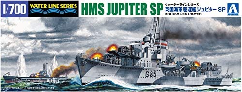 Aoshima 1/700 British Destroyer HMS Jupiter and Japanese Sub 057650