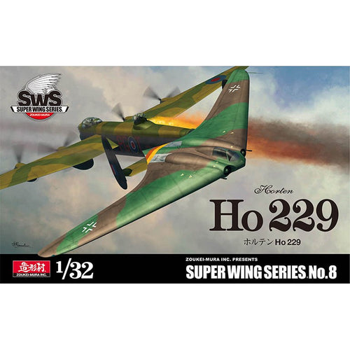 Zoukei-Mura 1/32 German Horten Ho229 Flying Wing Fighter SWS-8