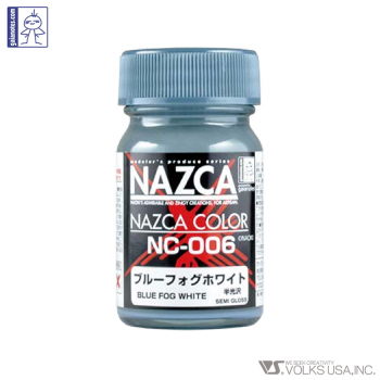 Gaia Nazca Color NC-006 Blue Fog White 15ml – Burbank's House of Hobbies