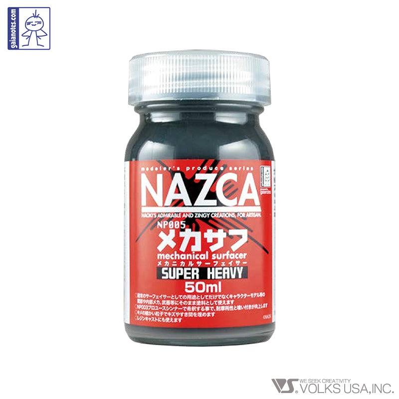 Gaia Nazca Mechanical Surfacer Super Heavy Grey NP005