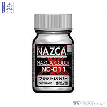 Gaia Nazca Color NC-011 Flat Silver 15ml – Burbank's House of Hobbies