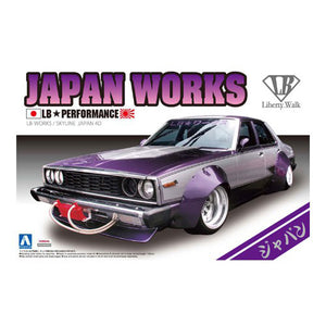 Aoshima 1/24 Nissan Skyline 4Dr Liberty Walk Japan Works 00980