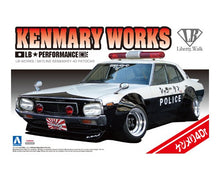 Load image into Gallery viewer, Aoshima 1/24 LB Works Skyline Ken Mary 4Dr. Patrol Car 01068