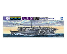 Load image into Gallery viewer, Aoshima 1/700 Japanese Aircraft Carrier Ryujo 01239