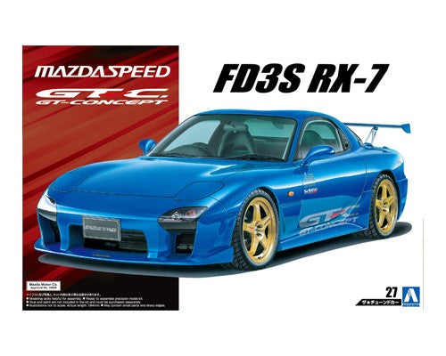 Aoshima 1/24 Mazda Speed RX-7 GT C FD3S Plastic Kit 05358