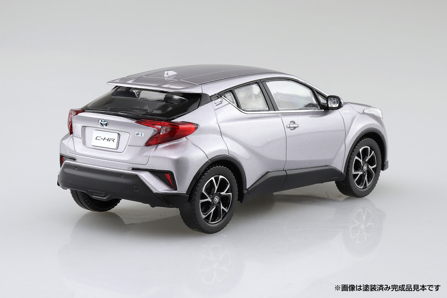 ハイストーリー　1/24　Toyota　C-HR　G（2017）　シルバー Aoshima Snap Kit 1/32 Toyota C-HR Metal Stream Metallic 05636