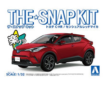 Load image into Gallery viewer, Aoshima Snap Kit 1/32 Toyota C-HR Sensual Red Mica 05637'