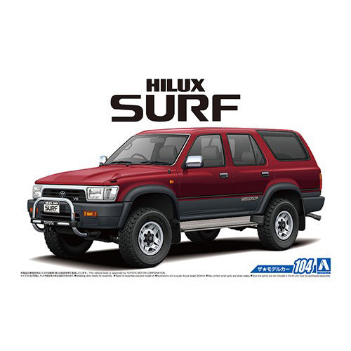 Aoshima 1/24 Toyota Hilux Surf SSR-X Wide Body 4Runner 1991 05698