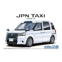 Load image into Gallery viewer, Aoshima 1/24 Toyota JPN Taxi White NTP10 2017 05712