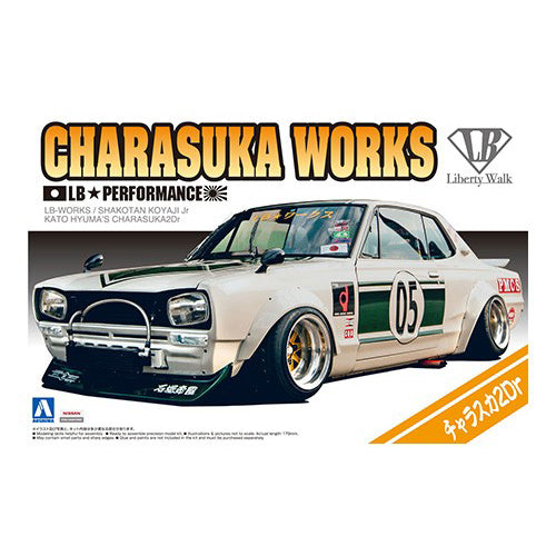 Aoshima 1/24 Nissan Skyline Charasuka Works LB-Performance Liberty Walk 05757