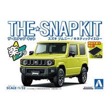 Load image into Gallery viewer, Aoshima Snap Kit 1/32 Suzuki Jimny Kinetic Yellow 06916