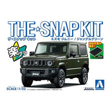 Load image into Gallery viewer, Aoshima Snap Kit 1/32 Suzuki Jimny Jungle Green #08-SP1 06678
