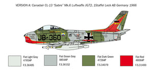Italeri 1/48 US F-86E Sabre 2799