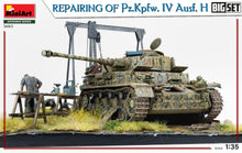 Load image into Gallery viewer, MiniArt 1/35 German Repairing Of Pz.Kpfw. IV Ausf. H. Big Set 36063