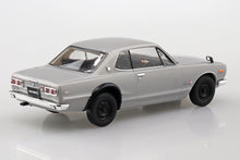 Load image into Gallery viewer, Aoshima Snap Kit 1/32 Nissan Skyline 2000 GT-R Silver 05882