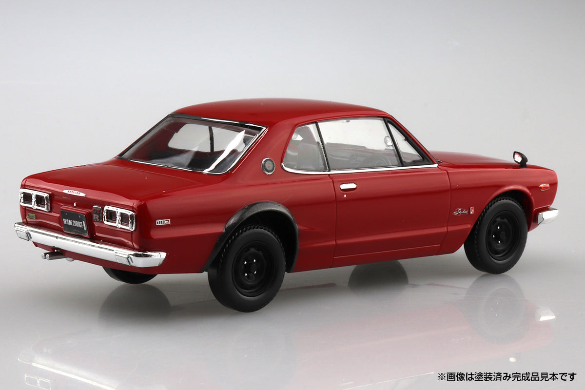 Aoshima Snap Kit 1/32 Nissan Skyline 2000 GT-R Red 09-C 05884