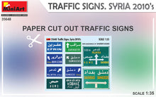 Load image into Gallery viewer, MiniArt 1/35 Syrian Traffic Signs Modern 35653