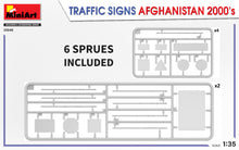 Load image into Gallery viewer, MiniArt 1/35 Traffic Signs Afghanistan. 2000's 35640