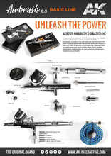 Load image into Gallery viewer, AK Interactive AK9000 Basic Line 0.3mm Airbrush