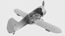 Load image into Gallery viewer, ICM 1/32 Russian I-153 "Chaika" Fighter w/ Pilots 32013