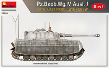 Load image into Gallery viewer, MiniArt 1/35 German Pz.Beob.Wg.IV Ausf. J Late/Last Prod. 2 in 1 with Crew 35344
