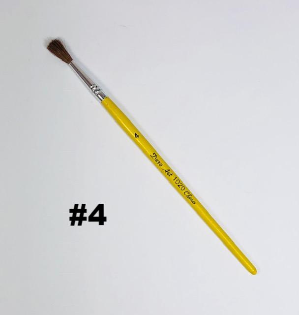 Duro #4 Yellow 1020 Paint Brush