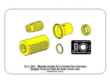 Load image into Gallery viewer, Aber 1/35 German 12,8cm PAK 44 Muzzle Brake Fit To Barrel For Krupp  35 L-265