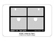 Load image into Gallery viewer, Aber 1/35 German Grills for Tiger I Tamiya/Italeri G03'