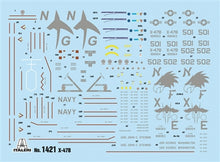 Load image into Gallery viewer, Italeri 1/72 X-47B Unmanned Combat Aircraft System 1421