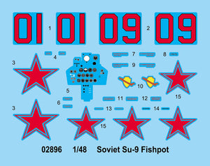 Trumpeter 1/48 Russian Su-9 Fishpot 02896