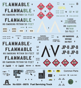 Italeri 1/35 US HEMTT M978 Fuel Servicing Truck 6554