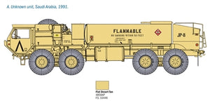 Italeri 1/35 US HEMTT M978 Fuel Servicing Truck 6554