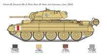 Load image into Gallery viewer, Italeri 1/35 British Crusader Mk. II with 8th Army Infantry 6579