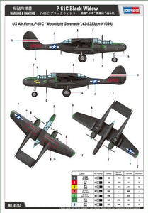 HobbyBoss 1/48 US P-61C Black Widow 81732