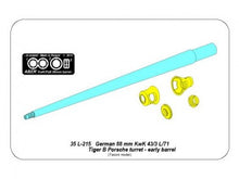 Load image into Gallery viewer, Aber 1/35 German 8,8cm Kw.K 43 (L/71) Barrel For Tiger II Porsche 35 L-214