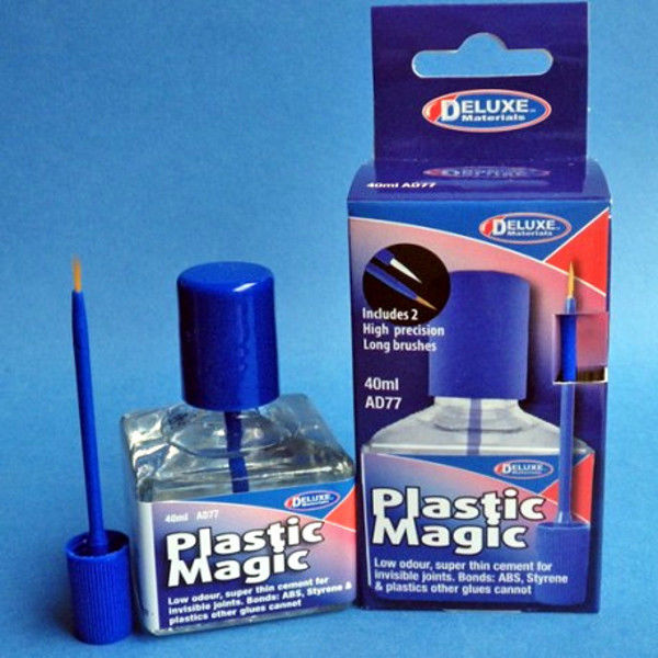 Plastic Magic Plastic Cement (40ml) by Deluxe Materials DAD77