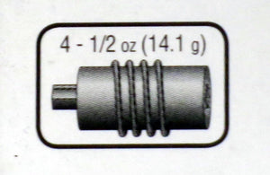 Pinecar P3919 Pinewood Derby Tungsten Cog Weights