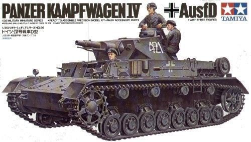 Tamiya 1/35 German Panzer Kampfwagen IV Ausf.D 35096