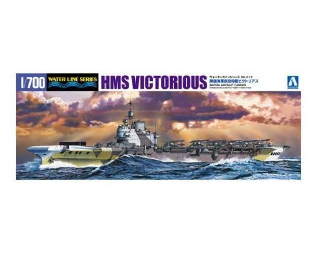 Aoshima 1/700 British Aircraft Carrier HMS Victorious 06962