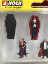 Load image into Gallery viewer, Noch 1/87 HO Vampire Figure Set Of 7 15801